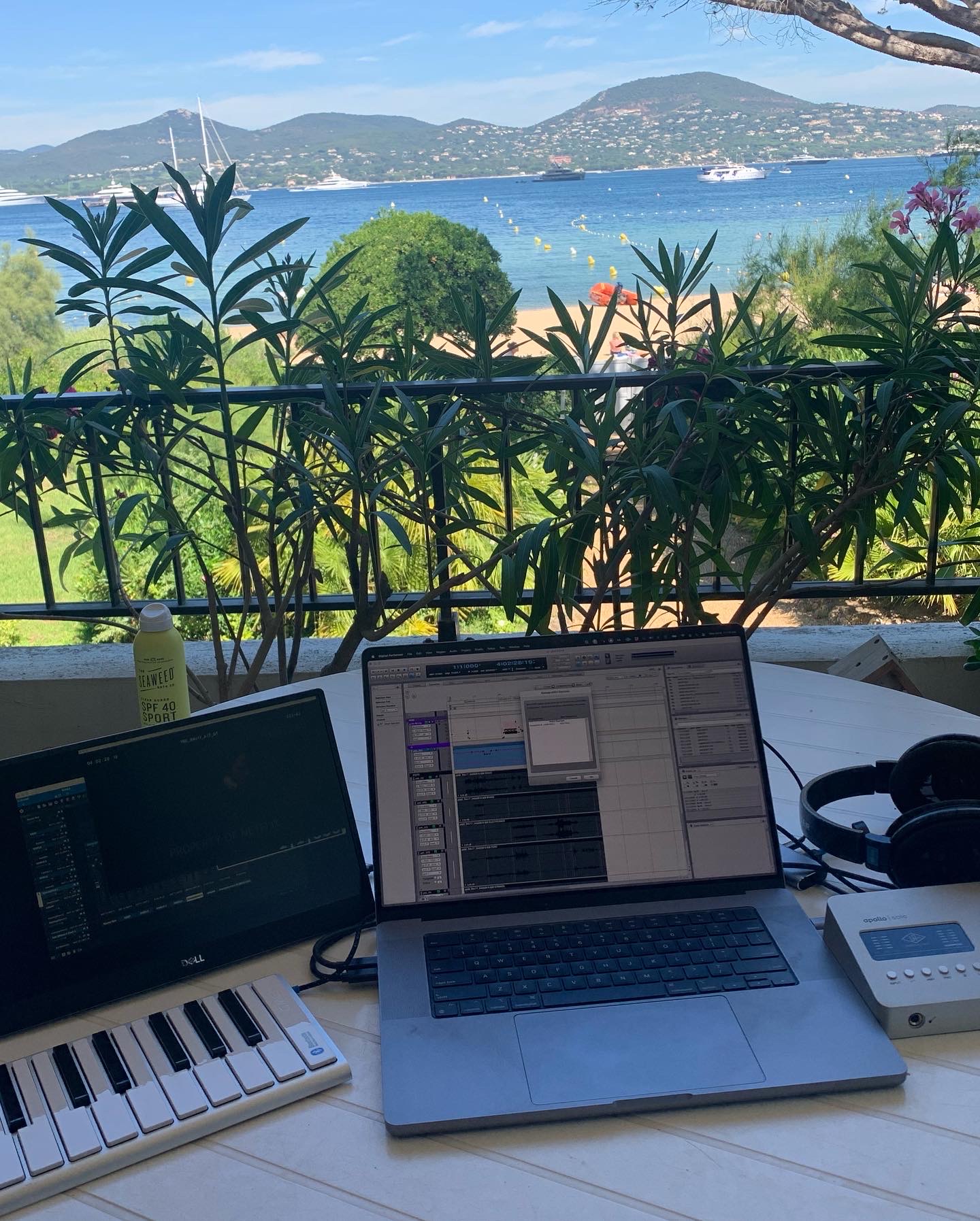 Working, even while on vacation!